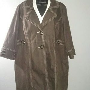 LA Blues Black  Denim  Swing /Car Coat